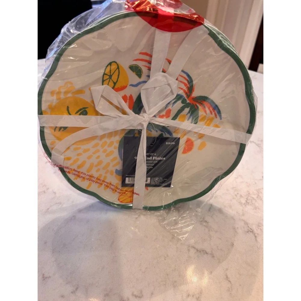 Roller Rabbit x Target‎ Set Melamine Plates 9